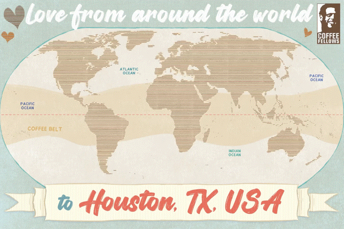 Coffee Fellows Summer Promo - Map