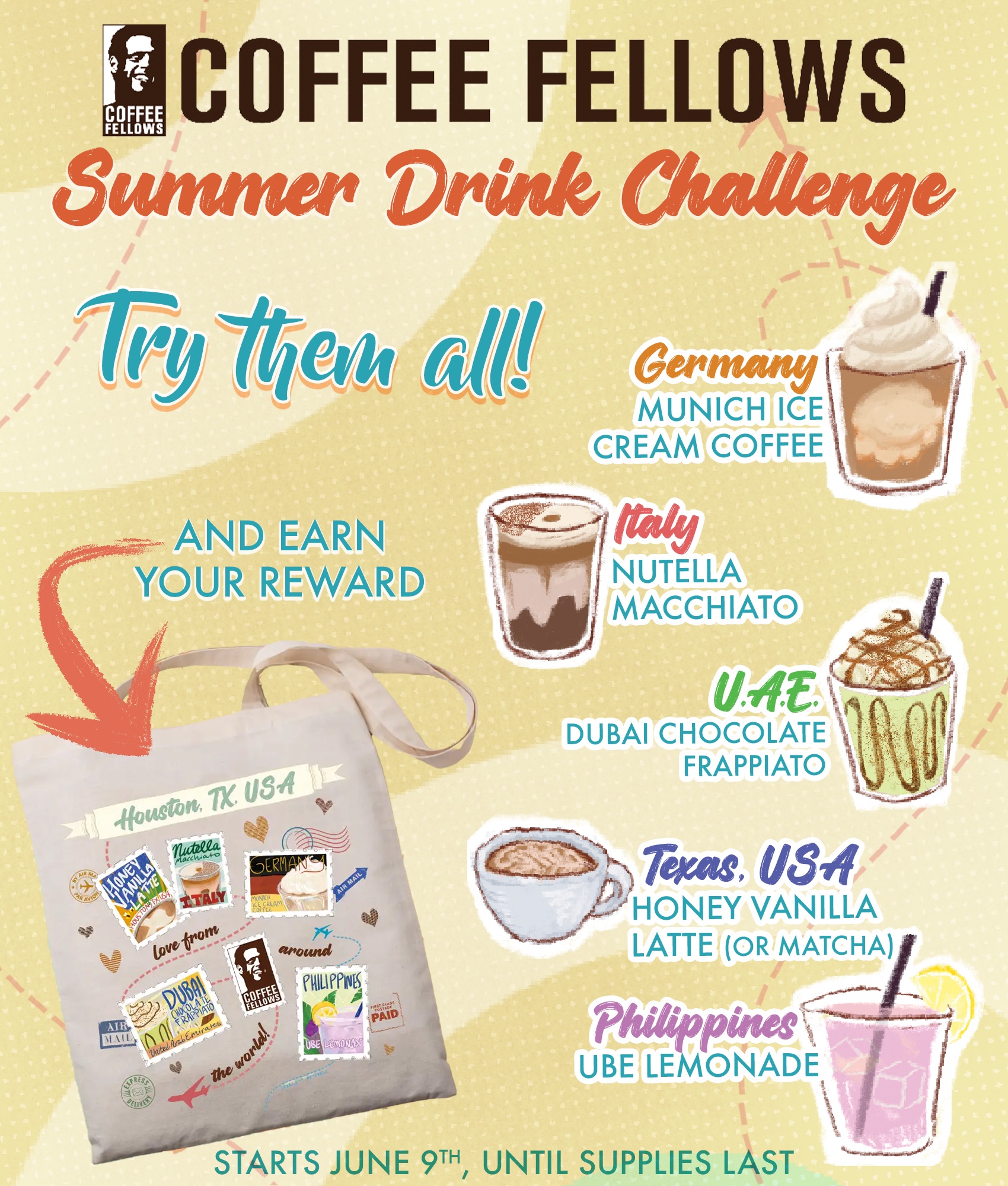 Coffee Fellows Summer Promo - Totebag