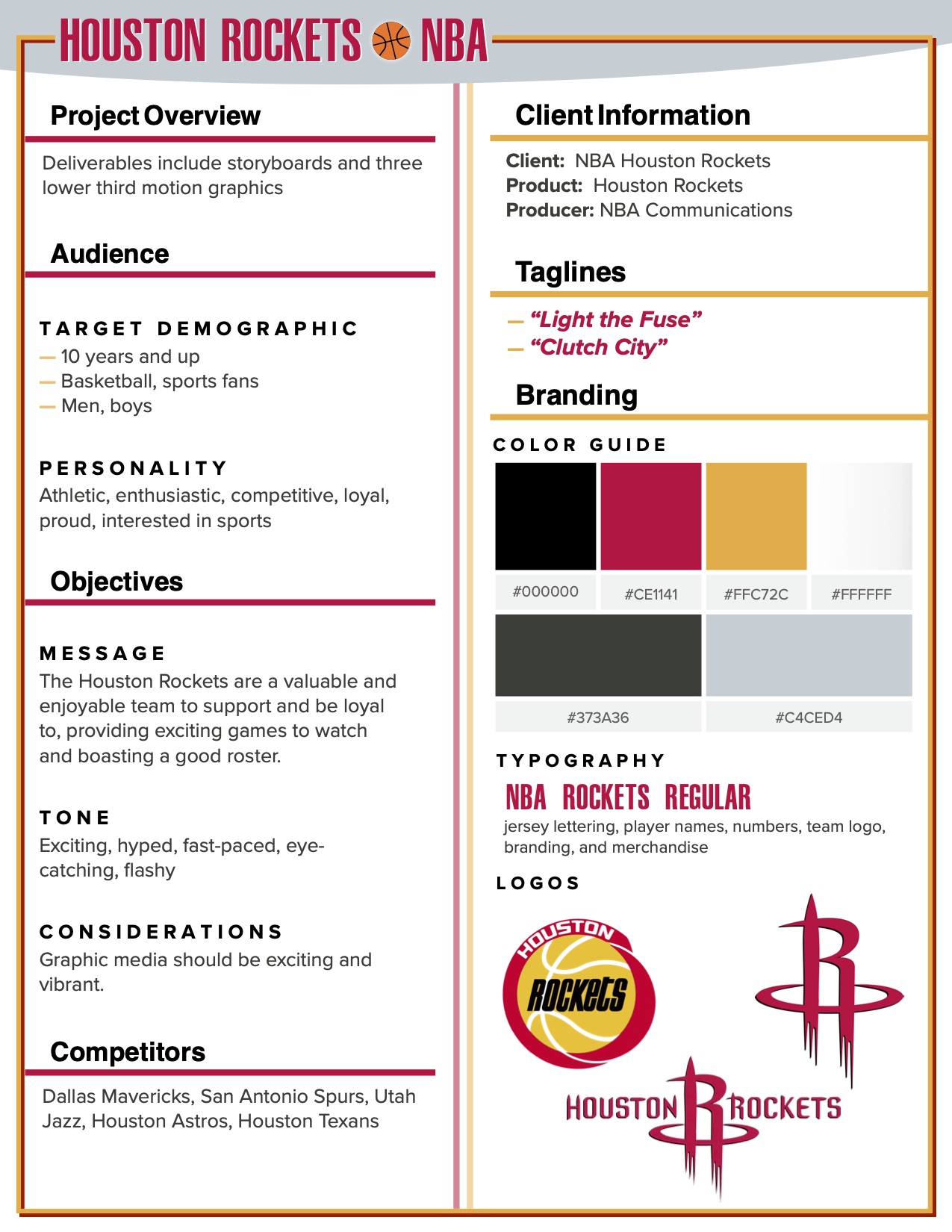 creative brief