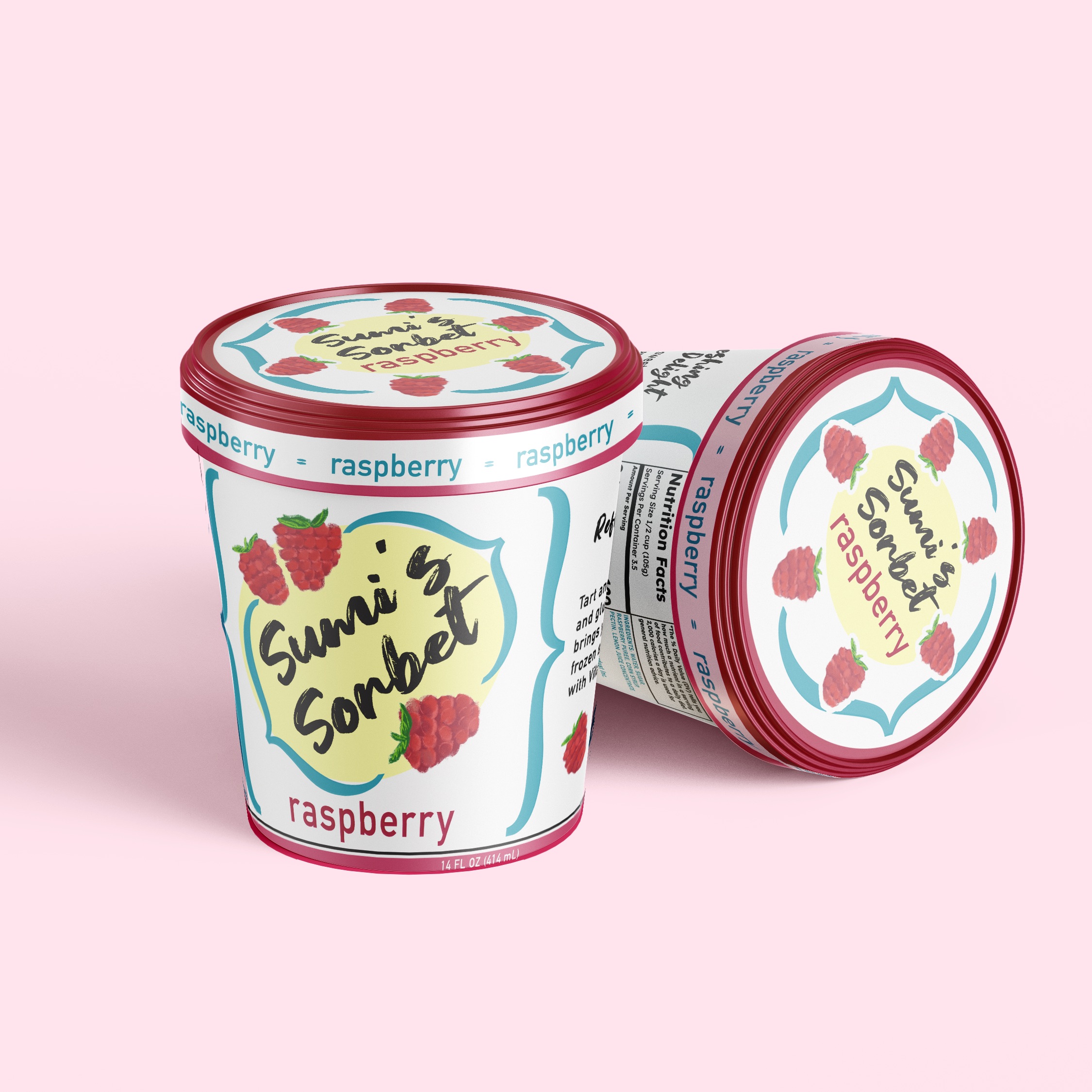 Sumi's Sorbet Packaging
