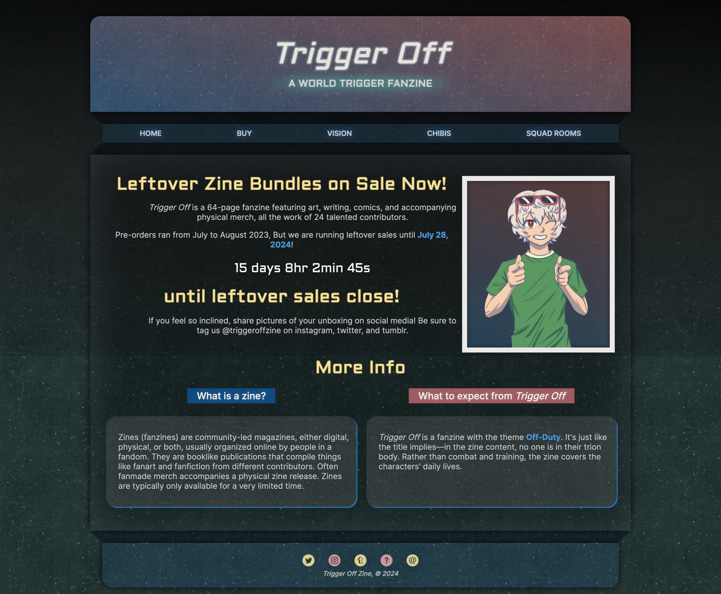 Vision Home Page