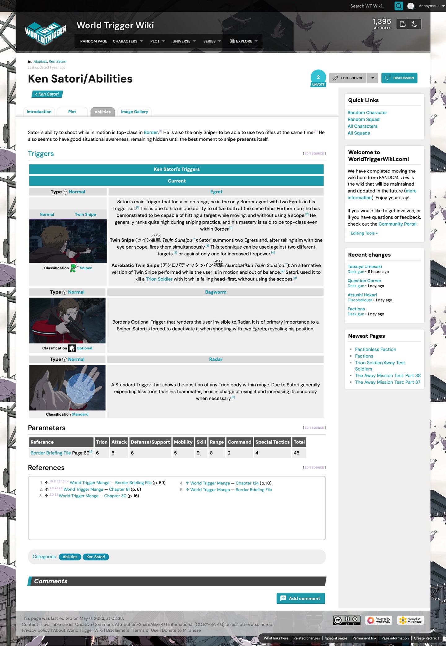wt wiki home page light mode