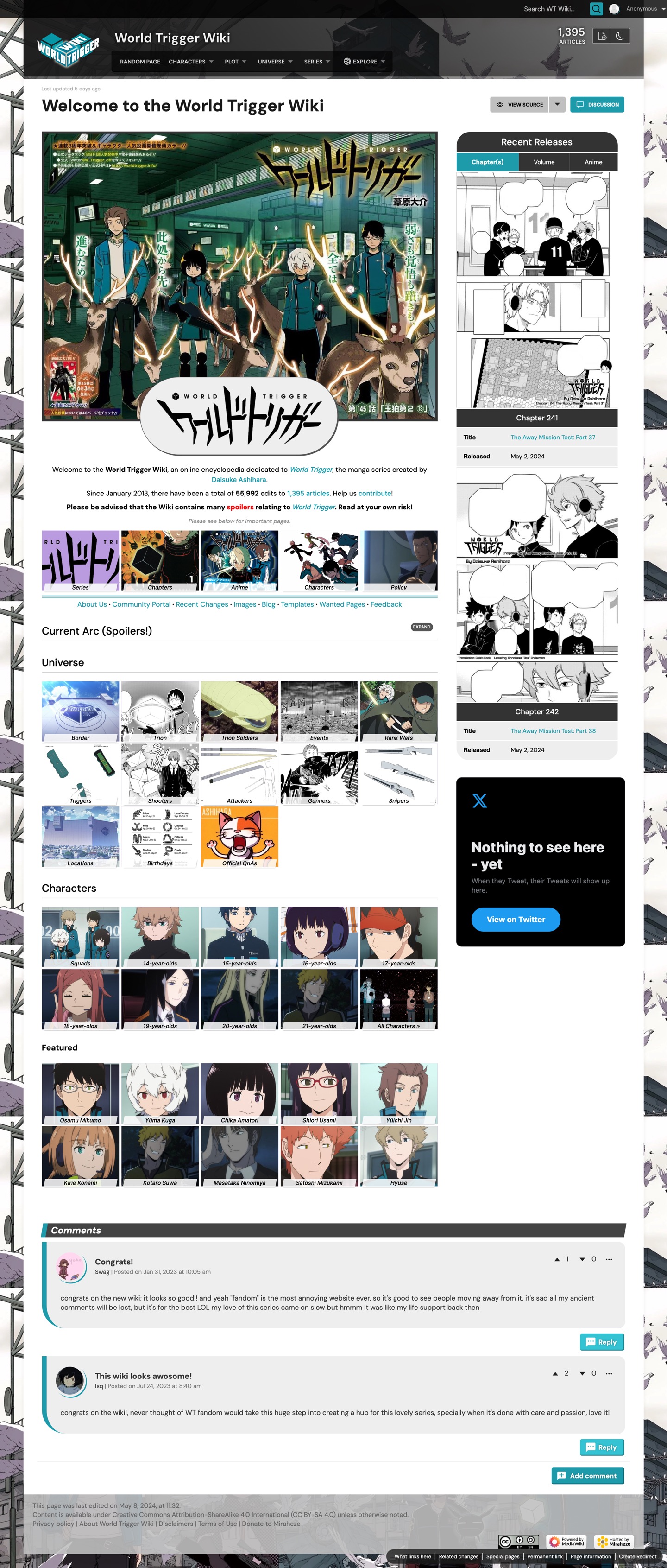 wt wiki home page light mode